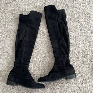 Suede over the knee size 7